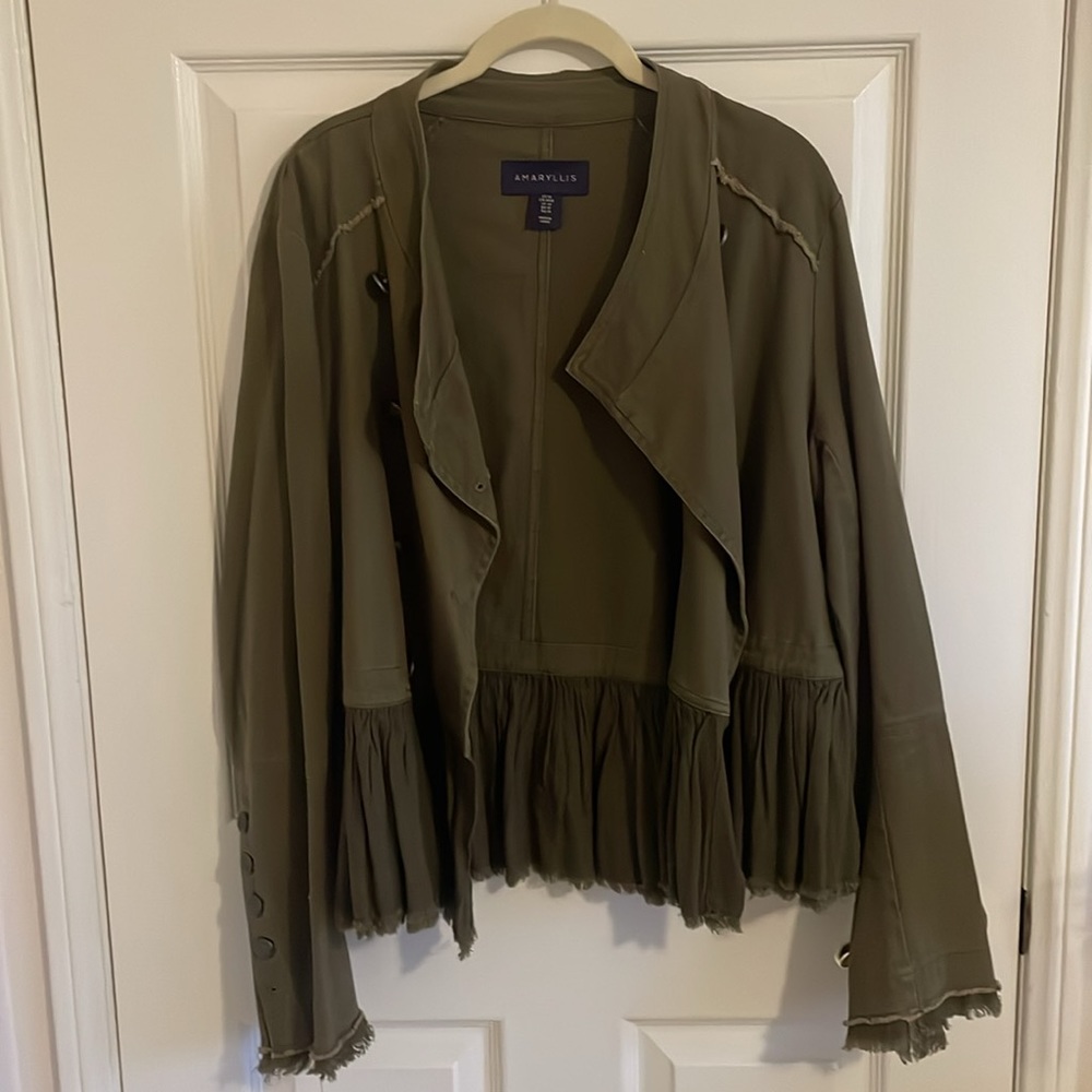 Amaryllis Green Jacket